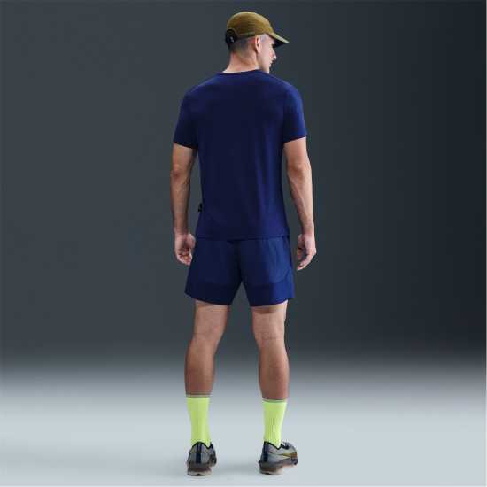 Мъжки дрехи за бягане Nike Breathe Miler Sn53 Blu Void/Rf Slv Nike Breathe Miler Sn53 Blu Void/Rf Slv Мъжки дрехи за бягане