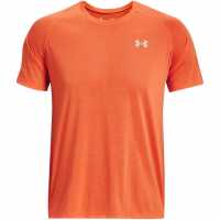 Under Armour Streaker Performance T-Shirt Orange Мъжко облекло за едри хора