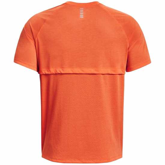 Under Armour Streaker Performance T-Shirt Orange Мъжко облекло за едри хора