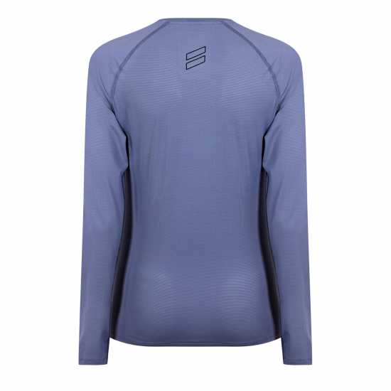 Dhb Aeron Women's Long Sleeve Top 2.0 Винтажно индиго Дамски дрехи за бягане