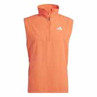Adidas Мъжки Потник За Бягане Adizero Half-Zip Running Vest Mens  Мъжки тениски и фланелки