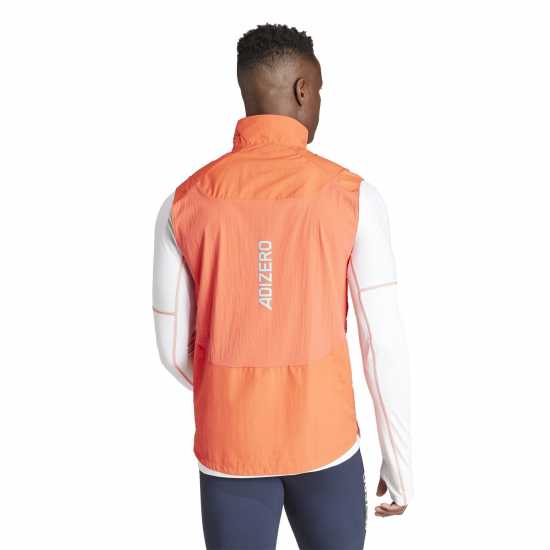 Adidas Мъжки Потник За Бягане Adizero Half-Zip Running Vest Mens  Мъжки тениски и фланелки