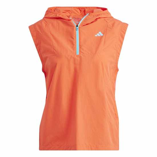 Дамски горнища с цип Adidas Adizero Half-Zip Running Vest Womens Adidas Adizero Half-Zip Running Vest Womens Дамски горнища с цип