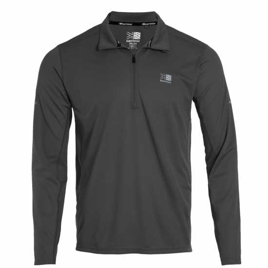Мъжки горнища с цип Karrimor Мъжко Горнище С Цип Long Sleeve Quarter Zip Top Mens Угъл Karrimor Мъжко Горнище С Цип Long Sleeve Quarter Zip Top Mens Угъл Мъжки горнища с цип