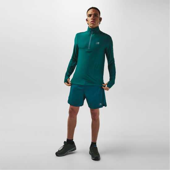 Мъжки горнища с цип Karrimor Мъжко Горнище С Цип Long Sleeve Quarter Zip Top Mens Синьо-зелено Karrimor Мъжко Горнище С Цип Long Sleeve Quarter Zip Top Mens Синьо-зелено Мъжки горнища с цип