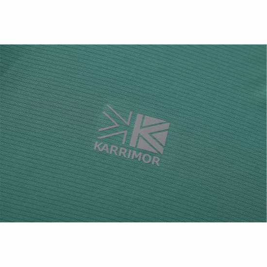 Karrimor Мъжко Горнище С Цип Long Sleeve 1/4 Zip Top Mens Зелена ела 