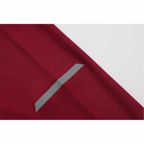 Мъжка Тениска Karrimor Long Sleeve Run T Shirt Mens Berry Мъжки дрехи за бягане