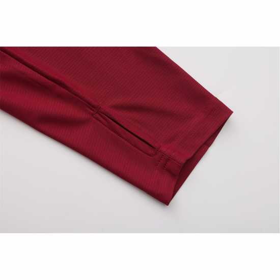 Мъжка Тениска Karrimor Long Sleeve Run T Shirt Mens Berry Мъжки дрехи за бягане