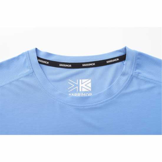 Мъжки дрехи за бягане Мъжка Тениска Karrimor Long Sleeve Run T Shirt Mens Силно синьо Мъжка Тениска Karrimor Long Sleeve Run T Shirt Mens Силно синьо Мъжки дрехи за бягане