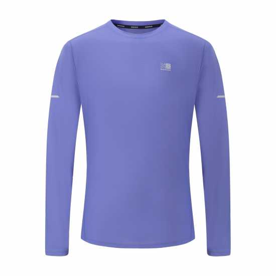 Karrimor Мъжка Тениска Long Sleeve Run T Shirt Mens Bold Blue 