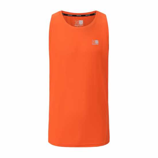 Мъжки Потник За Бягане Karrimor Run Vest Mens Fire Orange 