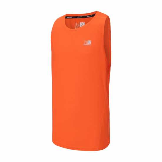 Мъжки Потник За Бягане Karrimor Run Vest Mens Fire Orange 
