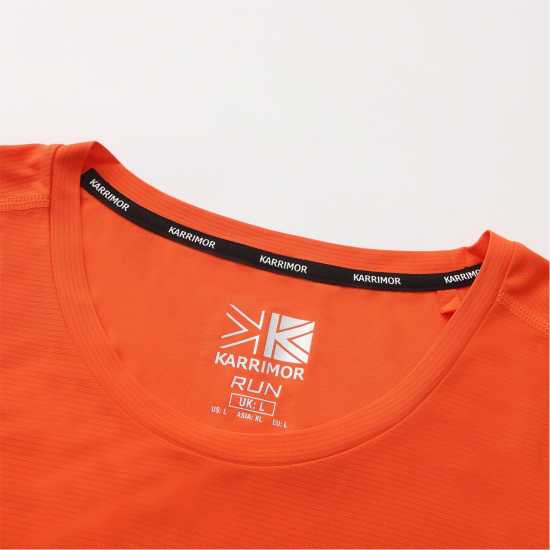 Мъжки Потник За Бягане Karrimor Run Vest Mens Fire Orange 