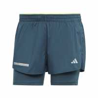 Adidas Дамски Шорти Ultimate Two-In-One Shorts Womens  Дамски клинове за фитнес