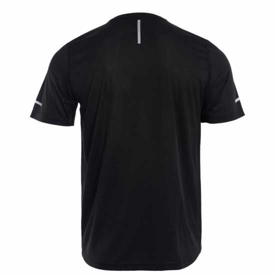 Мъжка Тениска Karrimor Run Short Sleeve T Shirt Mens Black Мъжко облекло за едри хора