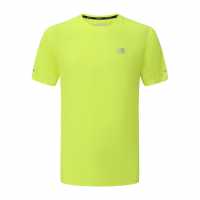 Мъжка Тениска Karrimor Run Short Sleeve T Shirt Mens Флуо Жълто 