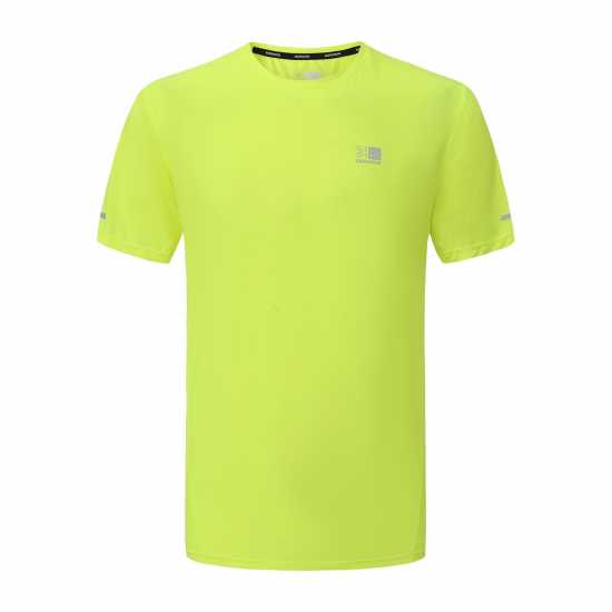 Мъжка Тениска Karrimor Run Short Sleeve T Shirt Mens Флуо Жълто Мъжка Тениска Karrimor Run Short Sleeve T Shirt Mens Флуо Жълто