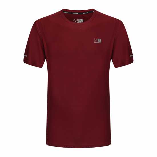 Мъжки тениски и фланелки Мъжка Тениска Karrimor Run Short Sleeve T Shirt Mens Burgundy Мъжка Тениска Karrimor Run Short Sleeve T Shirt Mens Burgundy Мъжки тениски и фланелки