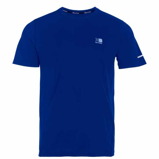 Мъжка Тениска Karrimor Run Short Sleeve T Shirt Mens Кралско синьо Мъжки тениски и фланелки