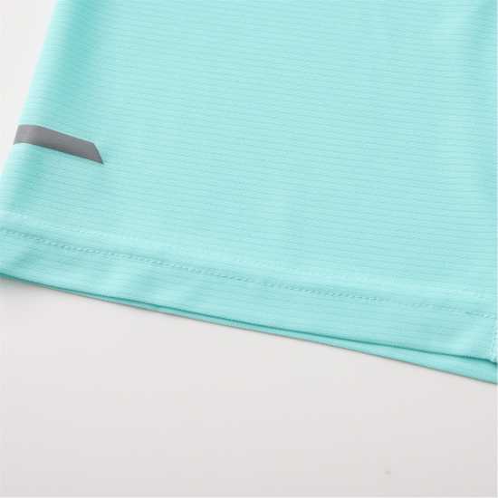 Мъжка Тениска Karrimor Run Short Sleeve T Shirt Mens Aqua Splash 