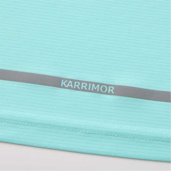 Мъжка Тениска Karrimor Run Short Sleeve T Shirt Mens Aqua Splash 
