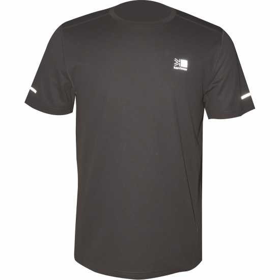Мъжка Тениска Karrimor Run Short Sleeve T Shirt Mens Угъл Мъжки тениски и фланелки