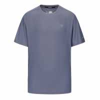 Мъжка Тениска Karrimor Run Short Sleeve T Shirt Mens Камъчен сив Мъжки тениски и фланелки