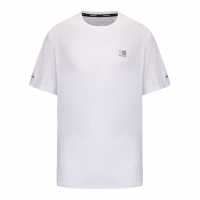Мъжка Тениска Karrimor Run Short Sleeve T Shirt Mens Бяло Мъжки тениски и фланелки