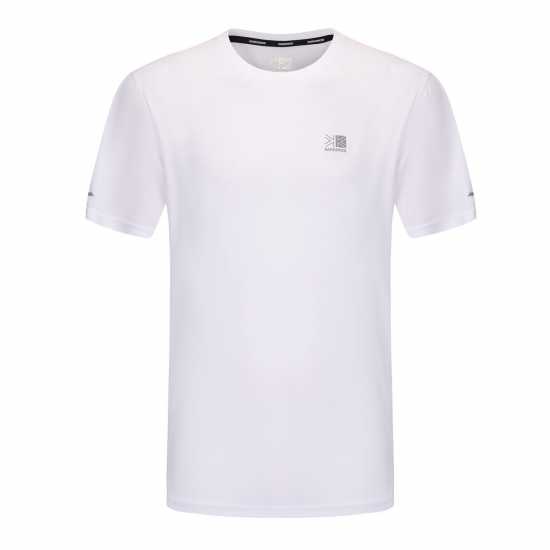 Мъжки тениски и фланелки Мъжка Тениска Karrimor Run Short Sleeve T Shirt Mens White Мъжка Тениска Karrimor Run Short Sleeve T Shirt Mens White Мъжки тениски и фланелки