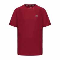 Мъжка Тениска Karrimor Run Short Sleeve T Shirt Mens Burgundy Мъжки тениски и фланелки