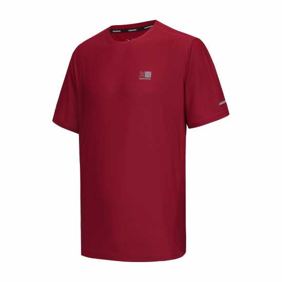 Мъжки тениски и фланелки Мъжка Тениска Karrimor Run Short Sleeve T Shirt Mens Burgundy Мъжка Тениска Karrimor Run Short Sleeve T Shirt Mens Burgundy Мъжки тениски и фланелки