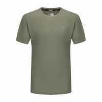 Мъжка Тениска Karrimor Run Short Sleeve T Shirt Mens Khaki Мъжки тениски и фланелки