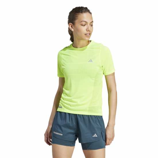Adidas Дамско Горнище За Бягане Ultimate Knit Running Top Womens  Дамски дрехи за бягане