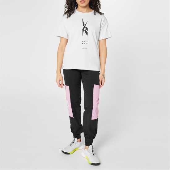 Reebok Дамска Тениска Edgeworks T Shirt Ladies  - Дамски горнища с цип