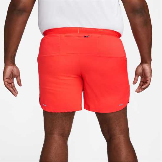 Nike Dri-FIT Stride Men's 7 Brief-Lined Running Shorts Bright Crimson Nike Dri-FIT Stride Men's 7 Brief-Lined Running Shorts Bright Crimson
