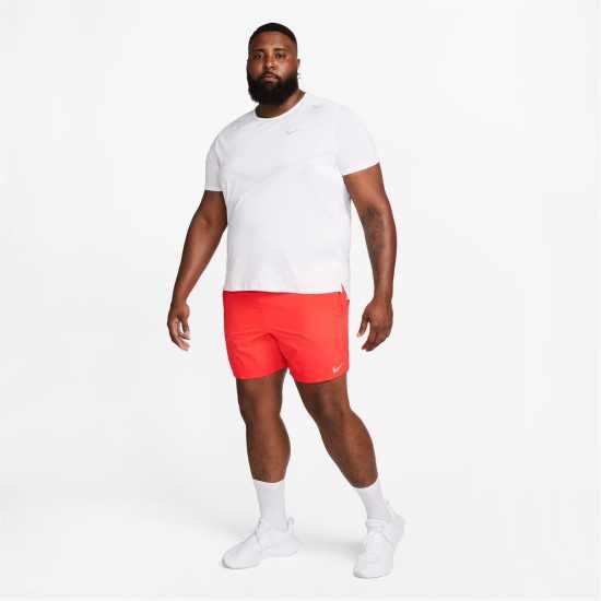 Nike Dri-FIT Stride Men's 7 Brief-Lined Running Shorts Bright Crimson Nike Dri-FIT Stride Men's 7 Brief-Lined Running Shorts Bright Crimson