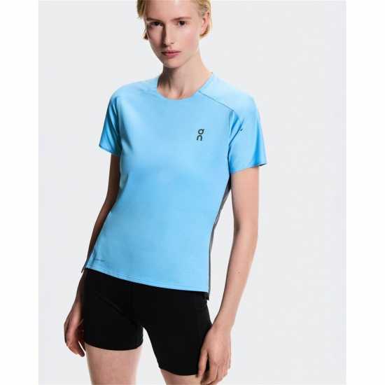 On Women's Short Sleeve Performance Running Top  