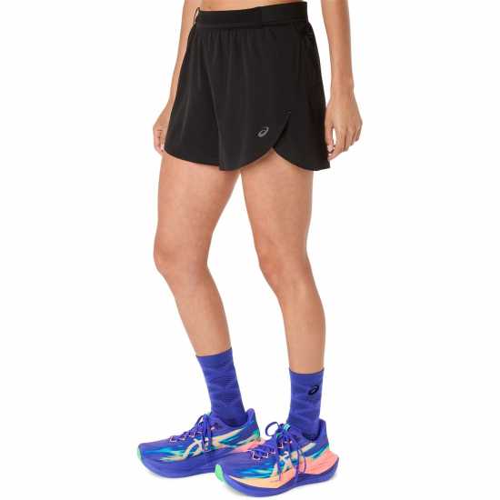 Asics Metarun Split Shorts Running Short Womens  Дамски къси панталони