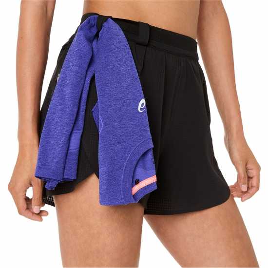 Asics Metarun Split Shorts Running Short Womens  Дамски къси панталони
