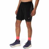 Asics Road 2-N-1 7In Short Running Mens  