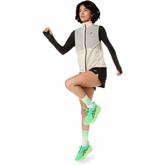 Asics Дамско Яке Metarun Packable Gilet Running Jacket Womens  