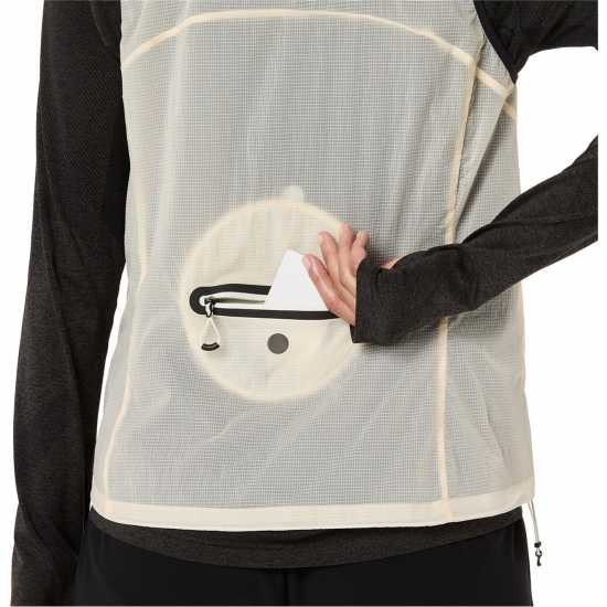 Asics Дамско Яке Metarun Packable Gilet Running Jacket Womens  