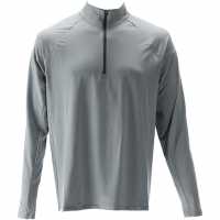 Nathan Tempo Quarter Zip Sn99 Monument Grey Мъжки дрехи за бягане