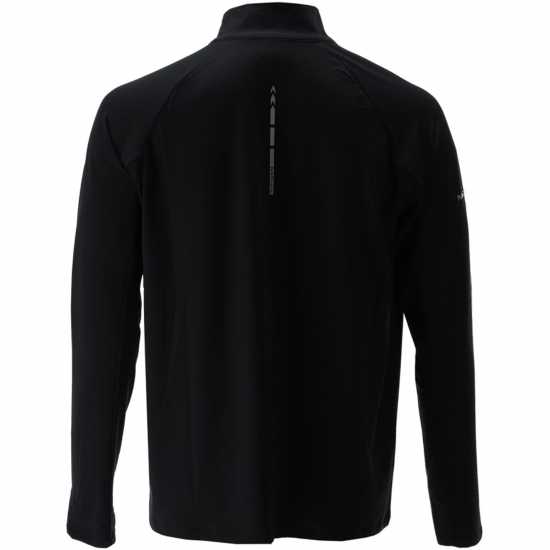 Nathan Tempo Quarter Zip Sn99 Black Мъжки дрехи за бягане