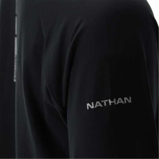 Nathan Tempo Quarter Zip Sn99 Black Мъжки дрехи за бягане