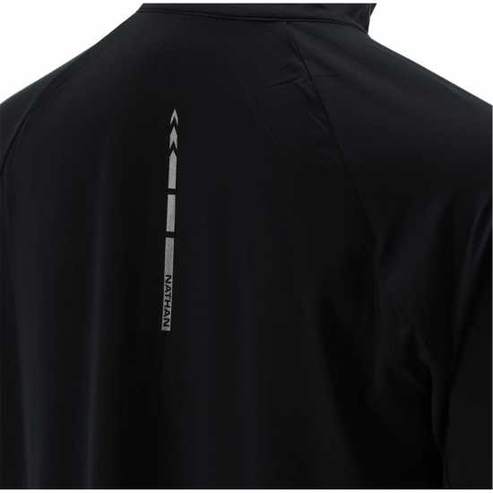 Nathan Tempo Quarter Zip Sn99 Black Мъжки дрехи за бягане