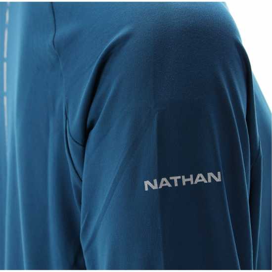 Nathan Tempo Quarter Zip Sn99 Sailor Blue Мъжки дрехи за бягане