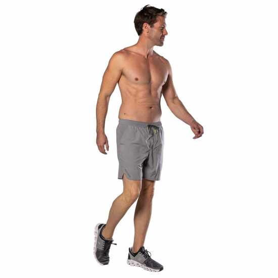 Nathan Ess Shrts 7In Sn99 Monument Grey Мъжки дрехи за бягане