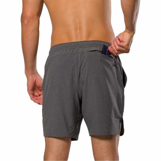 Мъжки дрехи за бягане Nathan Ess Shrt 7 Un Sn99 Heath Charcoal Nathan Ess Shrt 7 Un Sn99 Heath Charcoal Мъжки дрехи за бягане