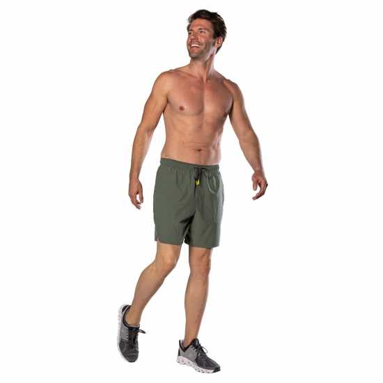 Nathan Ess Shrt 7 Un Sn99 Forest Green Мъжки дрехи за бягане